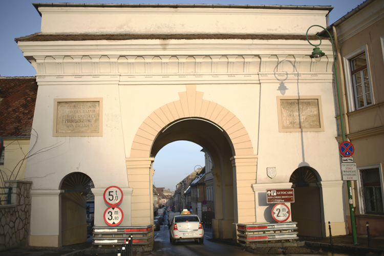 La porte Schei qui marquait l’entrée dans Brasov