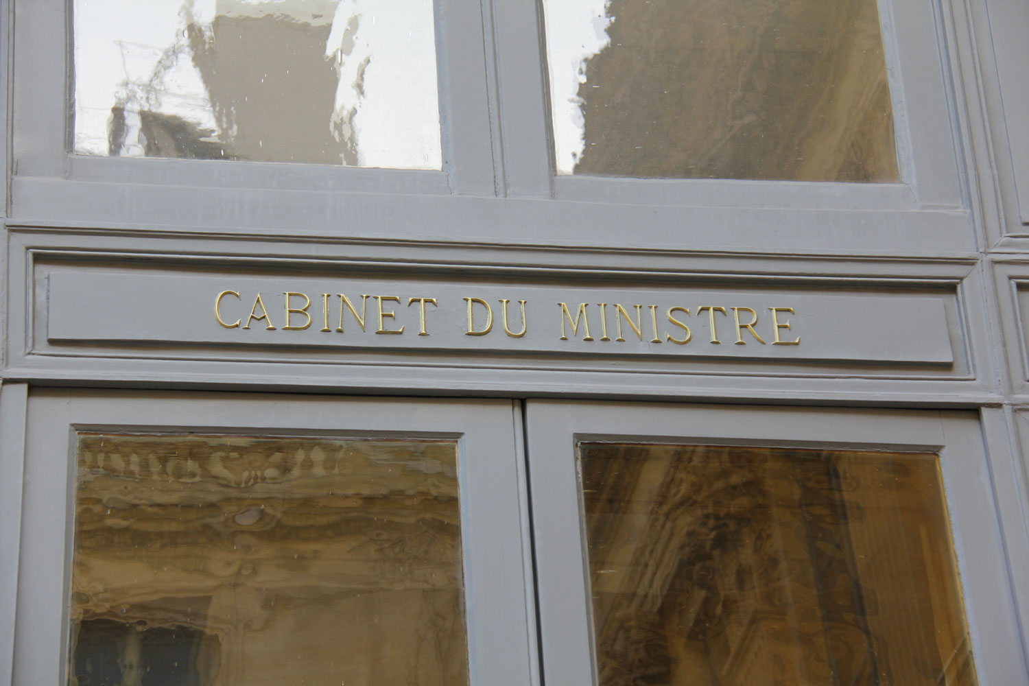 Le bureau de Jean-Michel BLANQUER est situé au rez-de-chaussée © Globe Reporters