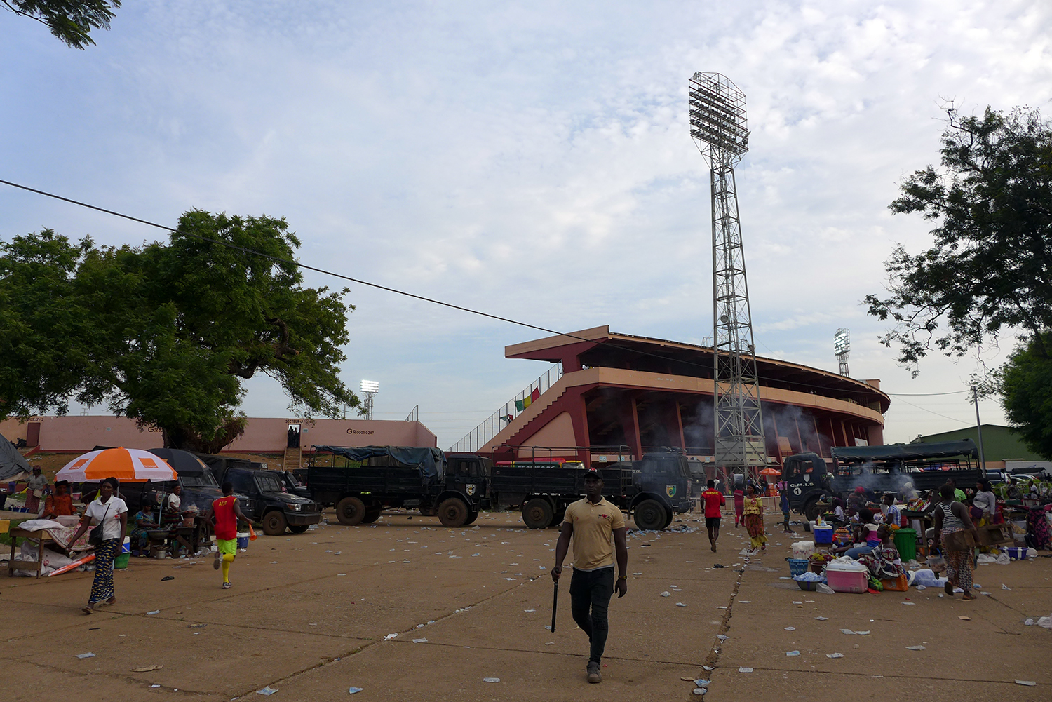 Le stade du 28 septembre à Conakry.