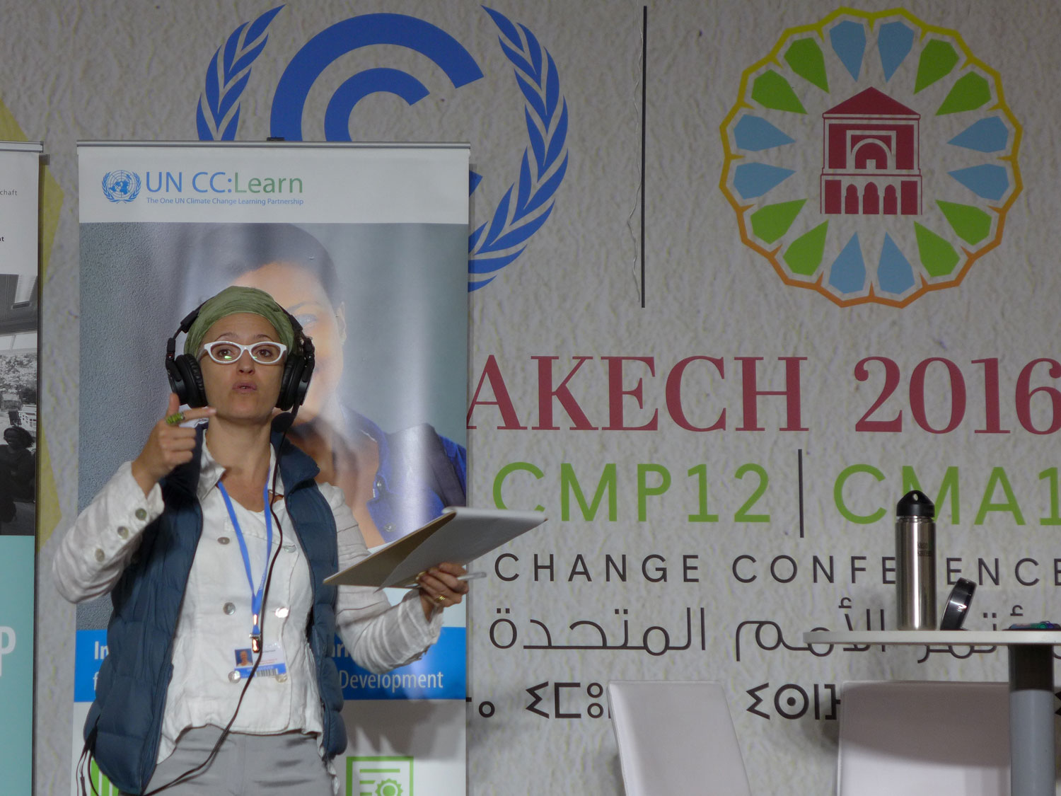 La UN class de Ana Maria Kleymeyer à la COP 22