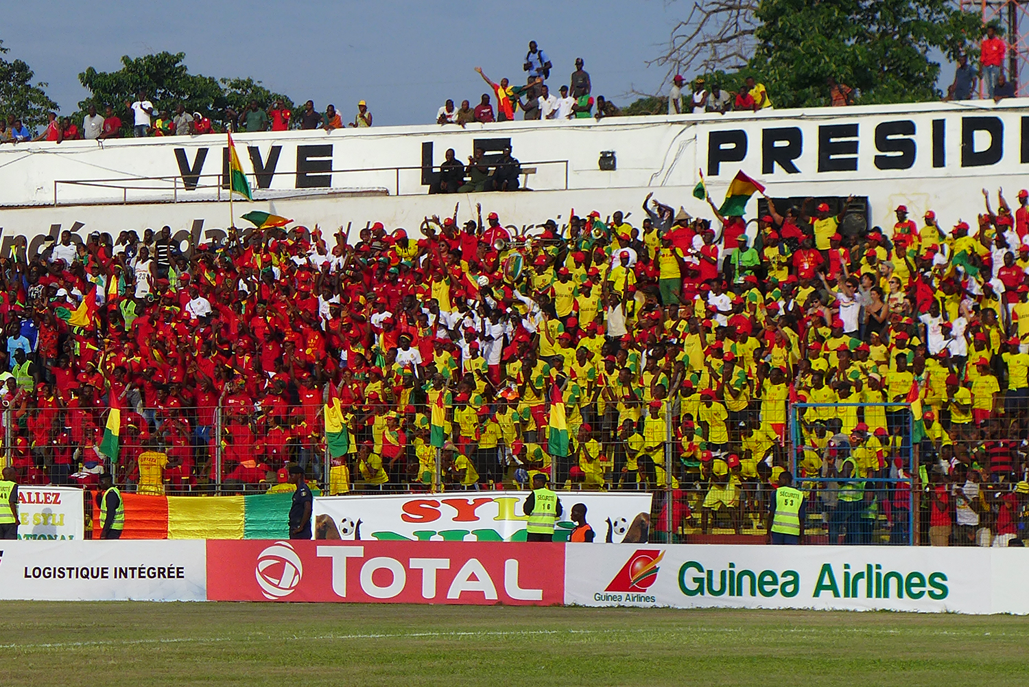 Les supporters des Silly de Guinée.