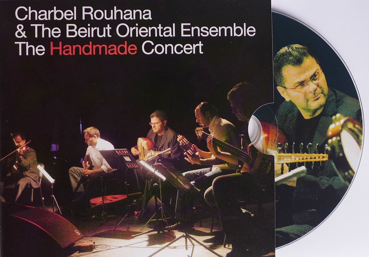 Pochette de l’album « Charbel Rouhana et The Beirut Oriental Ensemble – The Handmade concert »