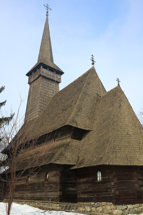 Eglise en bois, musée du village, Bucarest