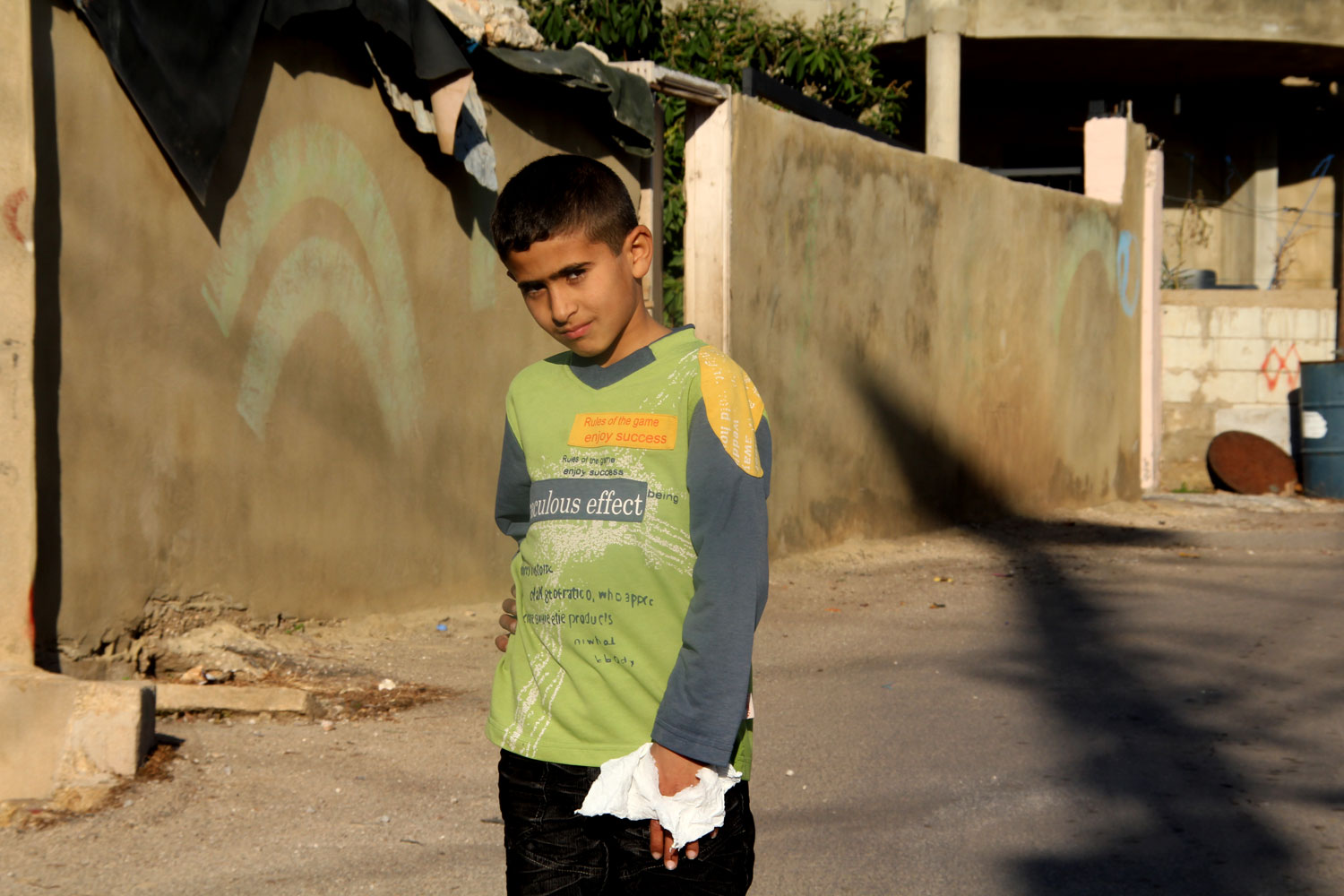 Un des élèves de l’école de Naqoura.