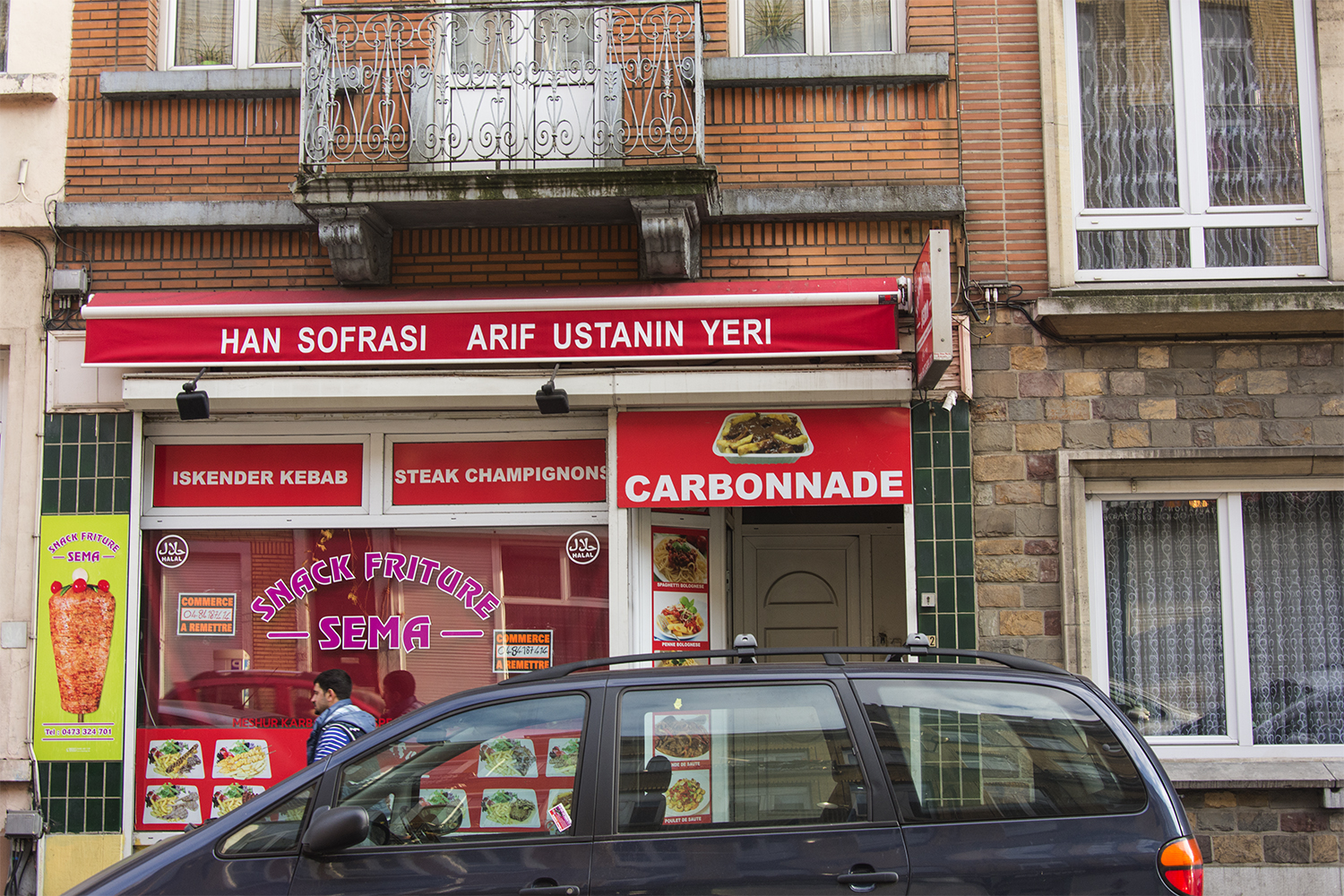 Kebab turc et Carbonade flamande cohabitent sans souci