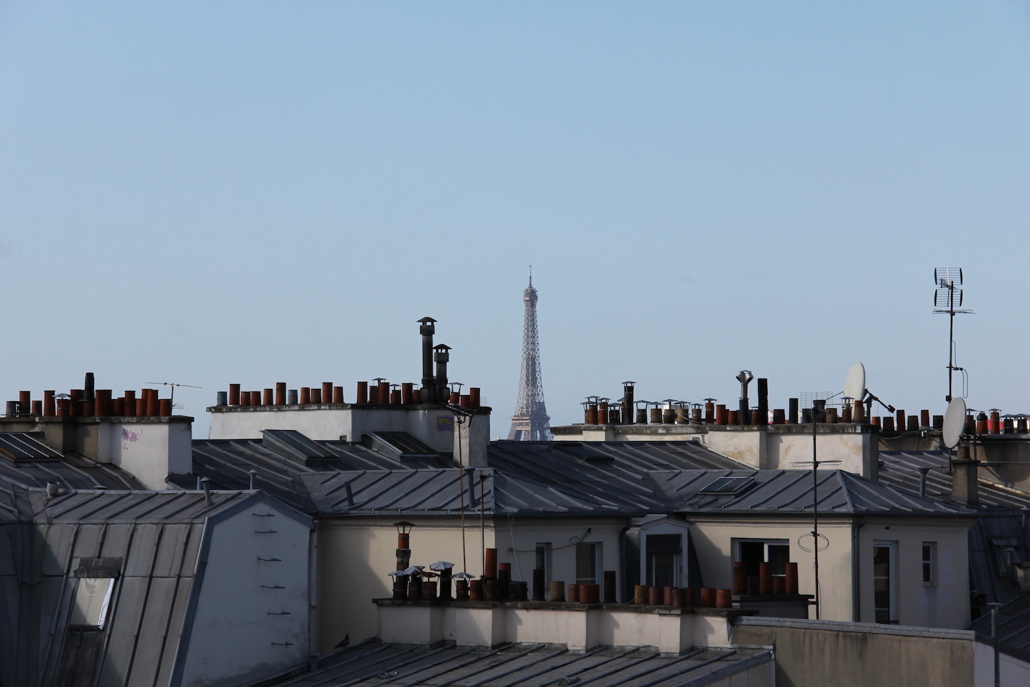 Au loin la Tour Eiffel © Globe Reporters