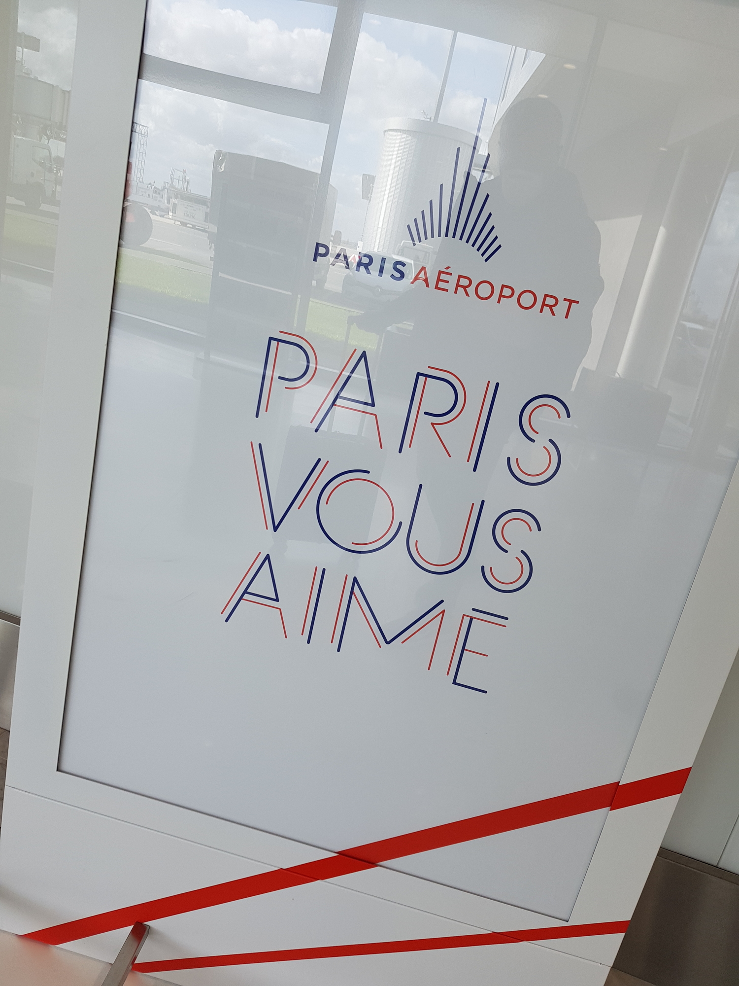 Petit mot de bienvenue à l’aéroport de Paris- Orly 