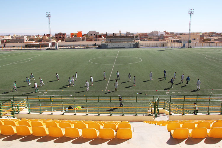 Le stade a été rénové en 2009, grâce à l’aide du Qatar.
