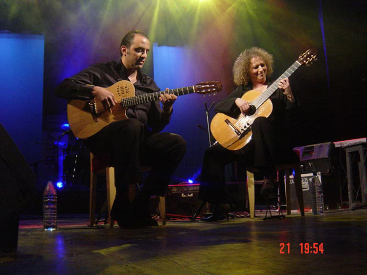 Le guitariste de flamenco Juan Carmona en concert