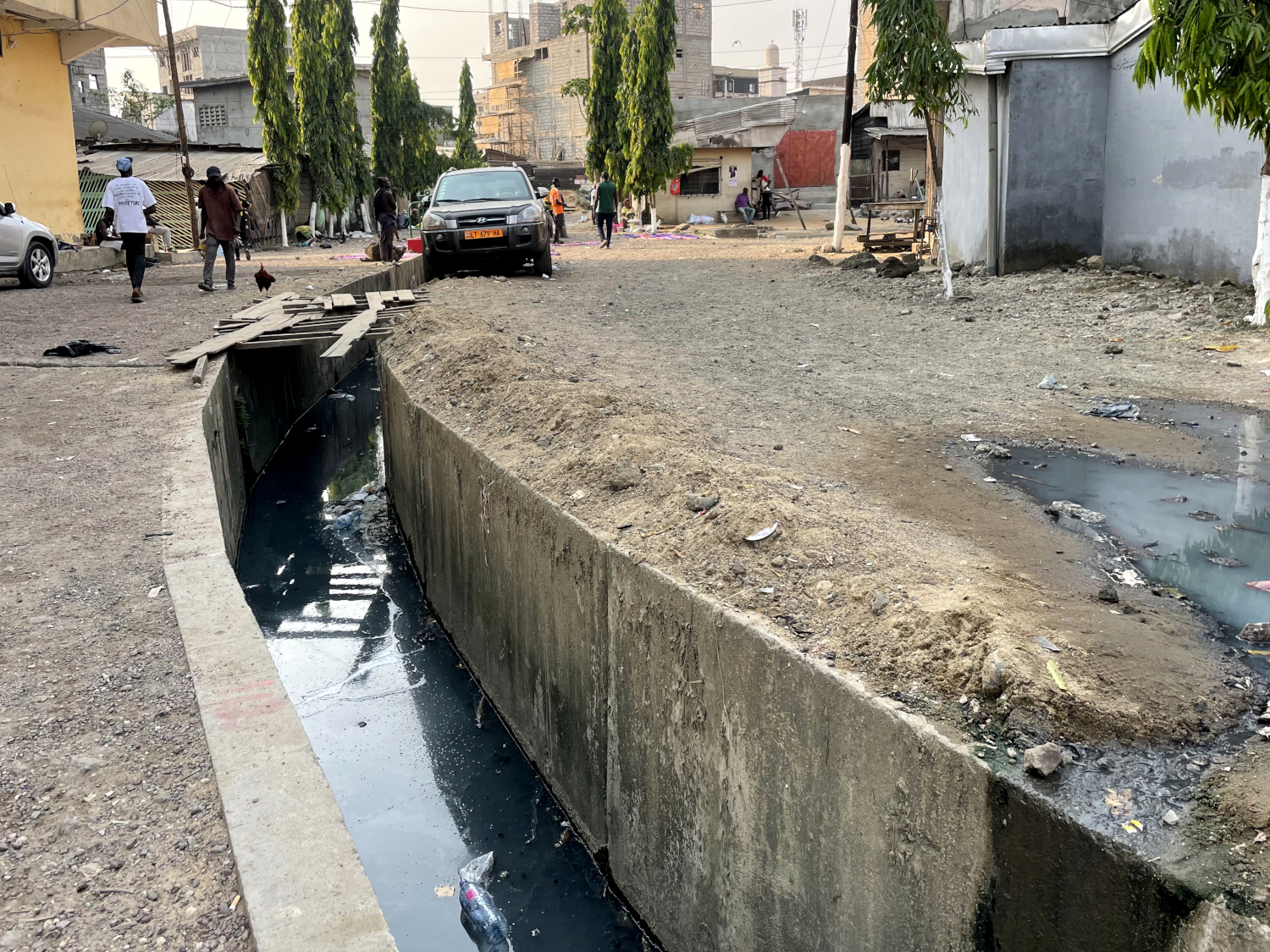 …ou ici dans le quartier de Congo © Globe Reporters